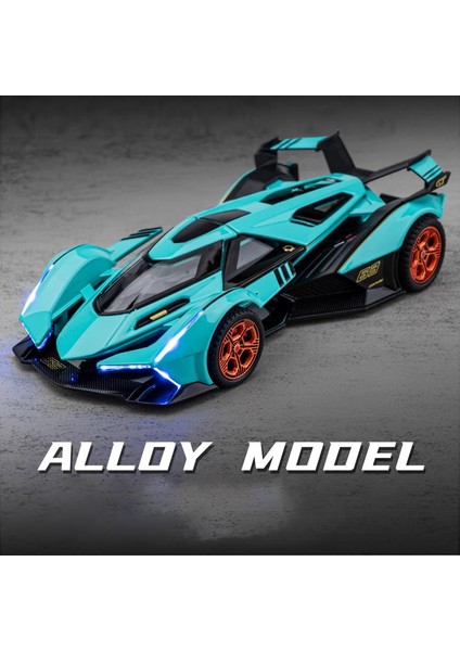 1:32 Lamborghini V12 Görüş Gt Gran Turismo Supercar Alaşım Model Araba Diecast Butik Süslemeleri Sevgilisi Için Hobi Hediye Toplamak (Yurt Dışından)