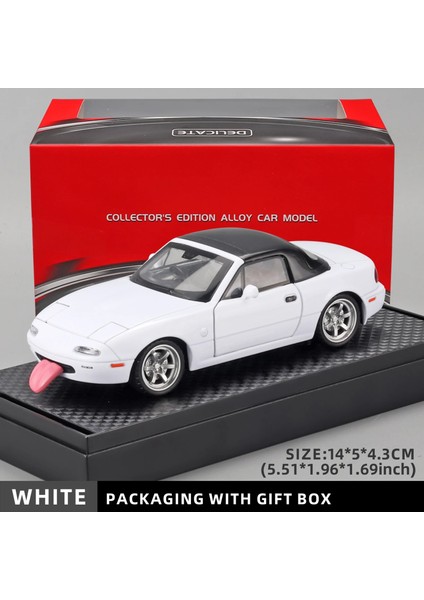 1:32 Mazda Mx-5 Alaşım Model Araba - Çok Amaçlı Hediyelik Eşya Dekoratif Ev Aksesuarı ve Eğlenceli Çocuk Oyuncak (Yurt Dışından)