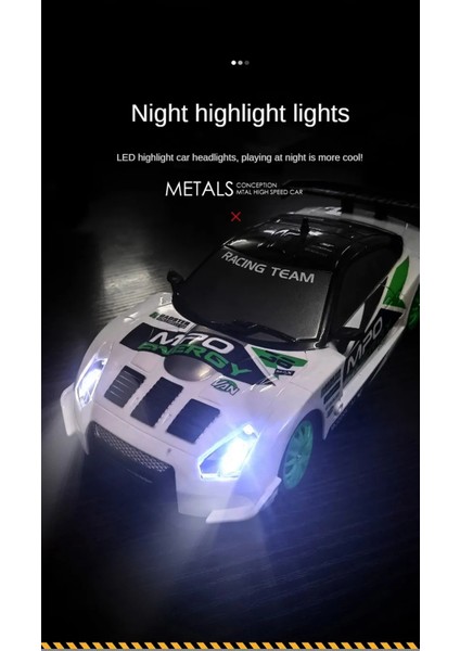 Rc Araba LED Işık ile 4WD Uzaktan Kumanda 4x4 Radyo Drift Arabalar Çocuklar Için Yarış Yüksek Hızlı Araç Erkek Kız Oyuncak Çocuklar Hediyeler (Yurt Dışından)
