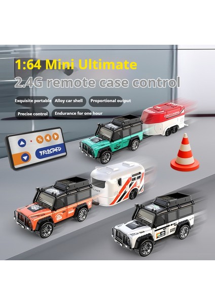 1:64 Rc Yüksek Hasiyetli Mini Alaşım Uzaktan Kumanda Araba Kros Drift 2.4g Ayarlanabilir Hız Çevik Esnek Çocuk Doğum Günü Hediyeleri (Yurt Dışından)