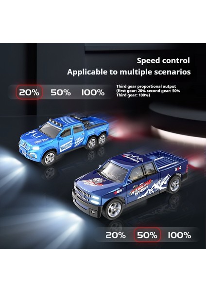 1:64 Rc Yüksek Hasiyetli Mini Alaşım Uzaktan Kumanda Araba Kros Drift 2.4g Ayarlanabilir Hız Çevik Esnek Çocuk Doğum Günü Hediyeleri (Yurt Dışından)
