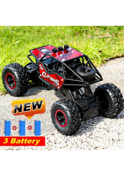 Uzun Mesafe Aydınlatma ile 2.4g Uzaktan Kumandalı Alaşım Off-Road Araç Tırmanma Canavar Çocuk Yarış Oyuncak Araba Çocuklar Hediye (Yurt Dışından) fiyatları
