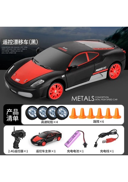 2.4g Drift Rc Araba 4WD Rc Drift Araba Oyuncak Uzaktan Kumanda Gtr Modeli AE86 Araç Araç-Rc Yarış Arabaları Oyuncak Çocuklar Için Noel Hediyeleri (Yurt Dışından)