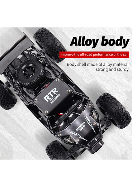 Zwn 1:20 Alaşım Rc Araba LED Işıkları ile 2.4g Radyo Uzaktan Kumanda Arabalar Buggy Off-Road Kontrol Kamyonları Erkek Oyuncakları Çocuklar Için Hediyeler (Yurt Dışından)
