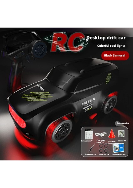 Yeni 1:64 Q197 Masaüstü Yüksek Hızlı Drift Araba Mini Uzaktan Kumanda Araba Rc Modeli Uzaktan Kumanda Araba Çocuk Oyuncak Hediye (Yurt Dışından)