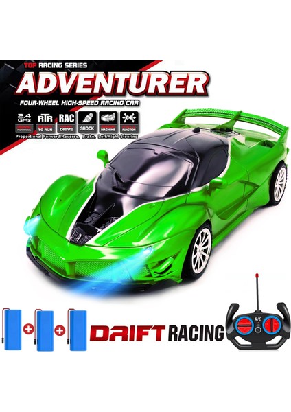 1:18 Simülasyon Drift Yarışı Uzaktan Kumanda Rc Araba Yüksek Hızlı Radyo Kontrollü Araç Işık Modeli Oyuncak Hediye Çocuklar Için Çocuk (Yurt Dışından)