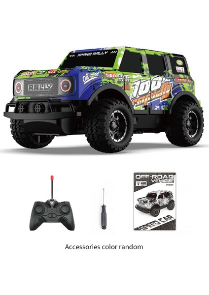 1/24 Rc Drift Off-Road Araba Yüksek Hız Göz Ştırıcı Işıklar Uzaktan Kumanda Serin Graffiti Yarış Araç 10KM/H Çocuk Oyuncakları Boy Hediye (Yurt Dışından)