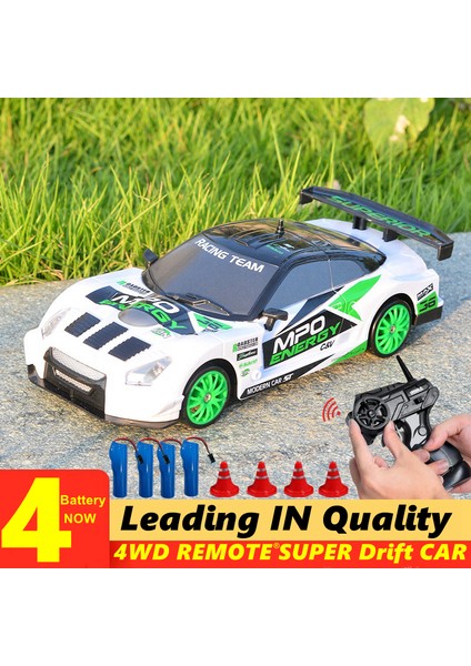 Rc Araba LED Işık ile 4WD Uzaktan Kumanda 4x4 Radyo Drift Arabalar Çocuklar Için Yarış Yüksek Hızlı Araç Erkek Kız Oyuncak Çocuklar Hediyeler (Yurt Dışından) fiyatları