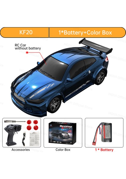 2.4g 1:64 Mini Rc Araba LED Işık ile 4WD Rc Drift Arabalar Yüksek Hızlı Profesyonel Yarış Oyuncakları Çocuk Hediyeler Için Vs Gtr Modeli AE86 (Yurt Dışından)