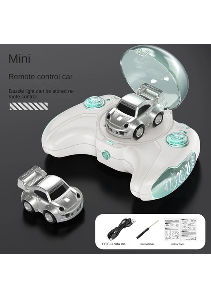 1/87 2.4g Mini Rc Araba Depolama Uzaktan Kumanda Arabalar 2ch Yüksek Hızlı Rc Yarış Aracı Işıkları ile Oyuncaklar Boys Çocuklar Için Doğum Günü Hediyeleri (Yurt Dışından)