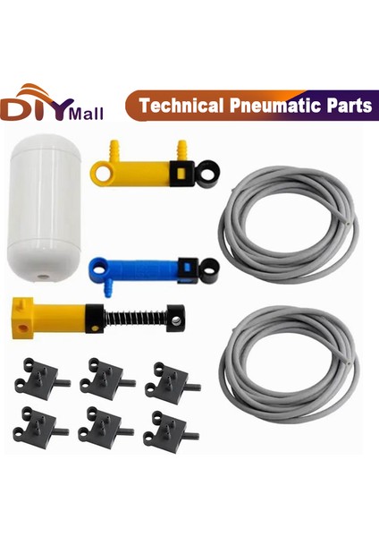 12 Adet Moc Teknik Hortum Hava Pompası Tankı Itme Çubuğu Atıcı Anahtarı Piston Eds Pnömatik Parçalar ile Uyumlu 2797C02 194 47223 (Yurt Dışından)