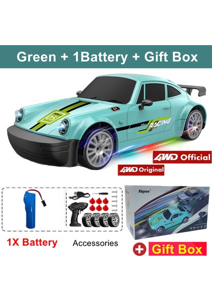 4WD Süper Drift Araba Uzaktan Kumanda Rc Kamyon Rtr Radyo Gtrpro 4x4 Araba Yarışı AE86PRO Oyuncaklar Çocuklar Için Çocuk Yetişkin Noel Hediyesi (Yurt Dışından)