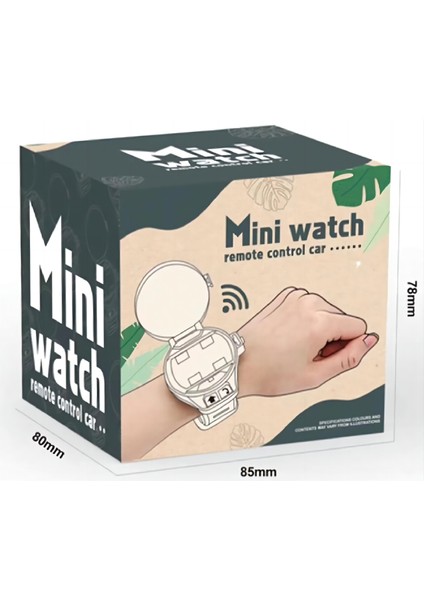 2.4g Çocuk Mini Izle Uzaktan Kumanda Araba Oyuncak Yenilik Rc Araba Oyuncak Karikatür Taşınabilir USB Şarj Izle Araba Çocuk Doğum Günü Hediyesi (Yurt Dışından)