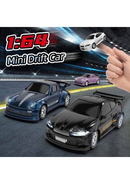 2025 New 1/64 Rc Car Desktop Remote Control Car Toy Stunt Remote Control Drift Car Rc Mini Racing 2.4g Simulation Toy Model Gif (Yurt Dışından)