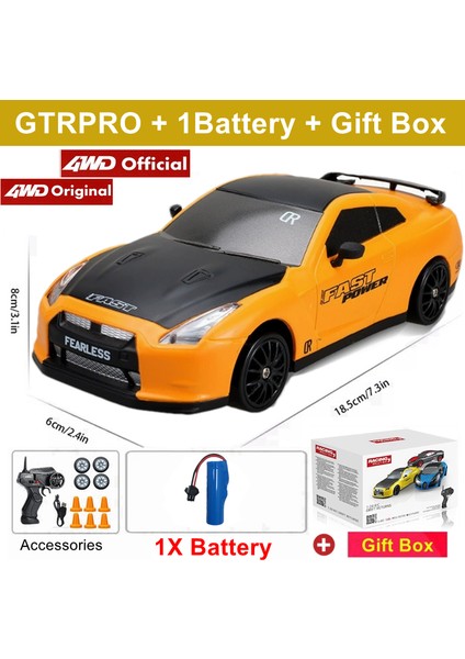 2.4g Yüksek Hızlı Drift Rc Araba 4WD Uzaktan Kumanda AE86 Modeli Gtrpro Araç Araba Rc Yarış Arabaları Oyuncak Çocuklar Için Noel Hediyeleri (Yurt Dışından)