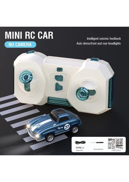 Mini Rc Araba Kameralı Hd Wifi Fpv Cep Yarışı Drift Araçlar Hafif Müzik Uzaktan Kumanda Araba Radyo Kontrollü Arabalar Oyuncaklar Boys (Yurt Dışından)