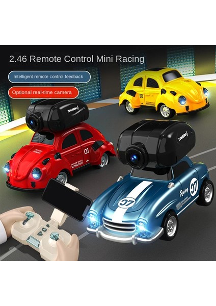 Mini Rc Araba Kameralı Hd Wifi Fpv Cep Yarışı Drift Araçlar Hafif Müzik Uzaktan Kumanda Araba Radyo Kontrollü Arabalar Oyuncaklar Boys (Yurt Dışından)