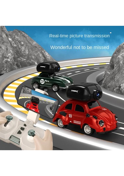 Mini Rc Araba Kameralı Hd Wifi Fpv Cep Yarışı Drift Araçlar Hafif Müzik Uzaktan Kumanda Araba Radyo Kontrollü Arabalar Oyuncaklar Boys (Yurt Dışından)