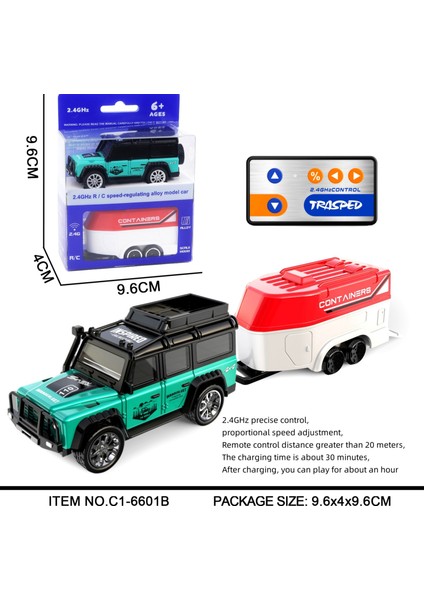 2.4g Rc Araba 1/64 Alaşım Mini Uzaktan Kumanda Off-Road Araba Modeli Işık Simülasyon Araba Modeli Uzaktan Kumanda Oyuncak Hediye (Yurt Dışından)