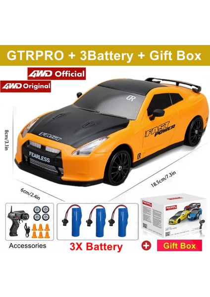 2.4g Yüksek Hızlı Drift Rc Araba 4WD Uzaktan Kumanda AE86 Modeli Gtrpro Araç Araba Rc Yarış Arabaları Oyuncak Çocuklar Için Noel Hediyeleri (Yurt Dışından)