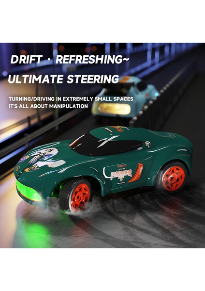Rc Araba Drift 4WD Yüksek Hızlı Off-Road Mini Yarış Elektrikli Arabalar Değiştirilebilir Aydınlatma Araç Uzaktan Kumanda ile Oyuncak Çocuklar Için Hediye (Yurt Dışından)