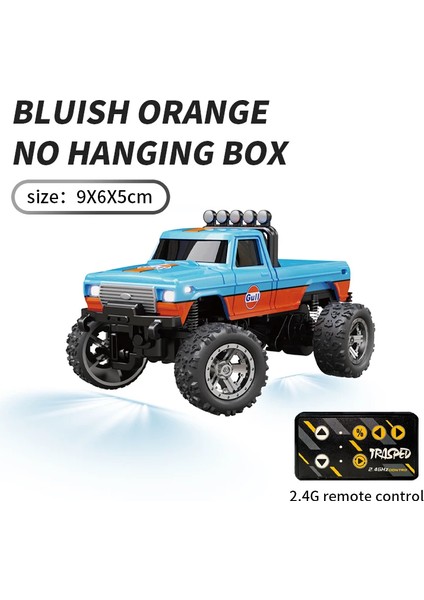 Metal Rc Arabalar 1:64 Rc Drift Araba Uzaktan Kumanda Araba Mini Yüksek Hızlı Off-Road Tırmanma Çocuk Oyuncakları Çocuklar Hediyeler Özelleştirilmiş (Yurt Dışından)