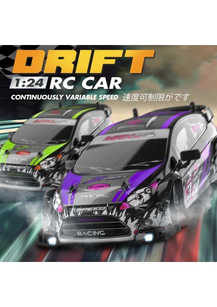 AE86 Rc Drift Yarış Arabası 1/24 4WD 30 Km/saat Yüksek Hızlı Işık ile 2.4g Radyo Kontrollü Araç Modeli Yarış Yarışması Oyuncak Boys Için (Yurt Dışından)