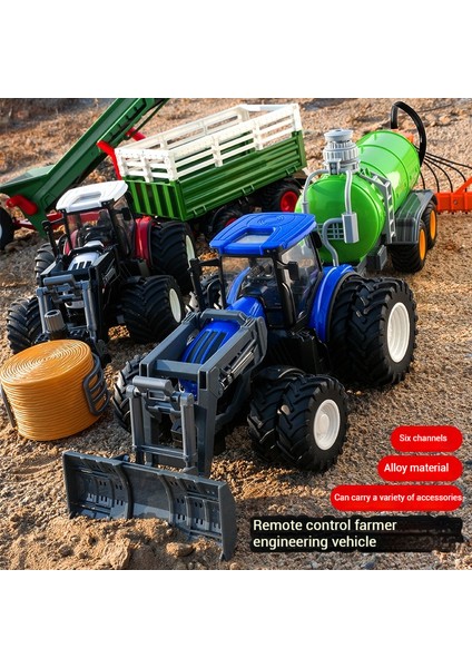 1: 24 Alaşım Elektrikli Uzaktan Kumanda Farmer's Iş Makinesi 2.4g K Büyük Alaşım Taşıma Açık Oyuncaklar Çocuk Hediye (Yurt Dışından) fiyatları