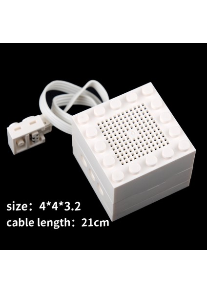 Yapı Taşı Bluetooth Hoparlör Ses Modülü Yaratıcı Müzik Oynanabilir Moc Araba Tren Müzik Kutusu Modifikasyonu Eds-Uyumlu (Yurt Dışından) modelleri