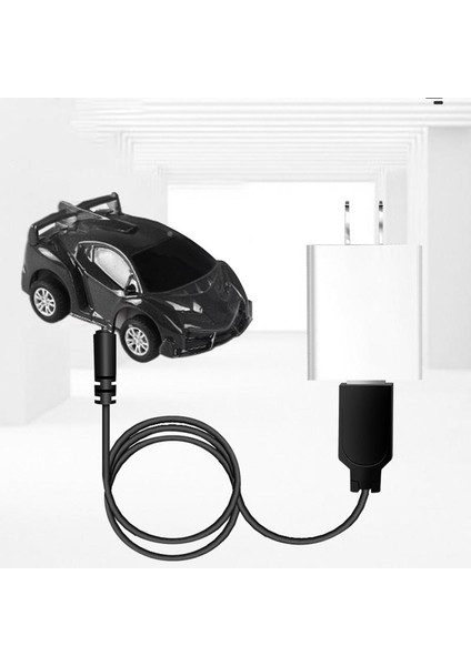 Izle Uzaktan Kumanda Araba 2.4 Ghz Kol Saati Uzaktan Kumanda Araba LED Işıklı USB Şarj Edilebilir Parlayan Traktörler Oyuncak Oyunu Renkli (Yurt Dışından) fırsatları
