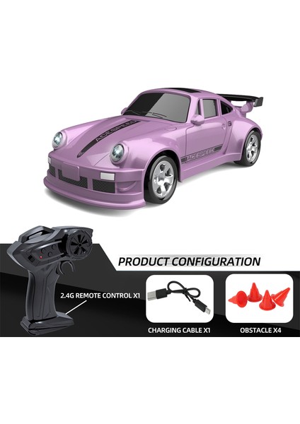 2025 Yeni 1/64 Rc Araba Masaüstü Uzaktan Kumanda Araba Oyuncak Dublör Uzaktan Kumanda Drift Araba Rc Mini Yarış 2.4g Simülasyon Oyuncak Modeli Gif (Yurt Dışından)