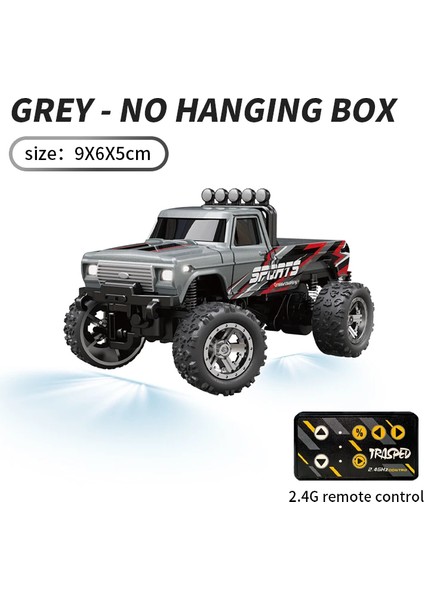 Metal Rc Araba 1:64 Uzaktan Kumanda Drift Araba Mini Yüksek Hızlı Off-Road Tırmanma Yarış Arabaları Çocuk Oyuncakları Çocuklar Için Özelleştirilmiş (Yurt Dışından)