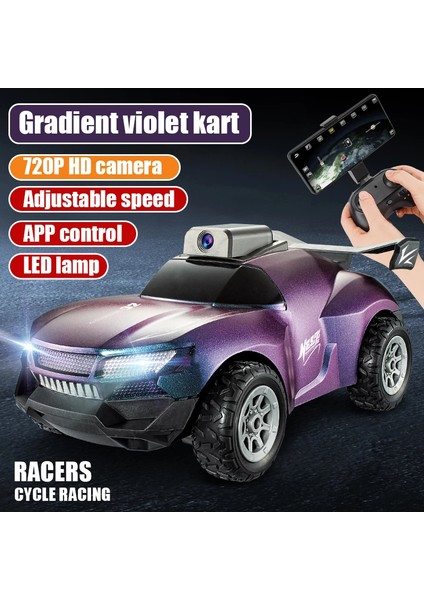 2.4g Uzaktan Kumandalı Araba Kamera Hd 720 P Yüksek Hızlı Elektrikli Araba Drift Çocuk Oyuncak Yarış Aracı Çocuk Oyuncakları 6 Ila 10 Yıl (Yurt Dışından)
