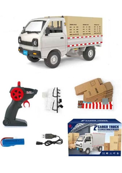 1:16 Wpl D12 Uzaktan Kumanda Elektrikli Oyuncaklar Rc Araba Wuling Hongguang Simülasyon Drift Tırmanma Kamyon Modeli Çocuklar Için LED Işık Kargo (Yurt Dışından)