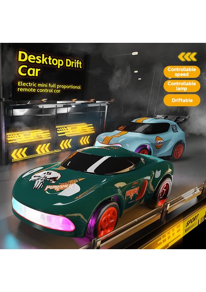 Rc Araba Drift 4WD Yüksek Hızlı Off-Road Mini Yarış Elektrikli Arabalar Değiştirilebilir Aydınlatma Araç Uzaktan Kumanda ile Oyuncak Çocuklar Için Hediye (Yurt Dışından)