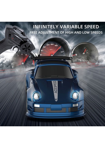 FQD23 1/64 Mini Rc Uzaktan Kumanda Araba 2.4g Drift Araba Oyuncak Işık ile Çocuk Oyuncak Hediye (Yurt Dışından)