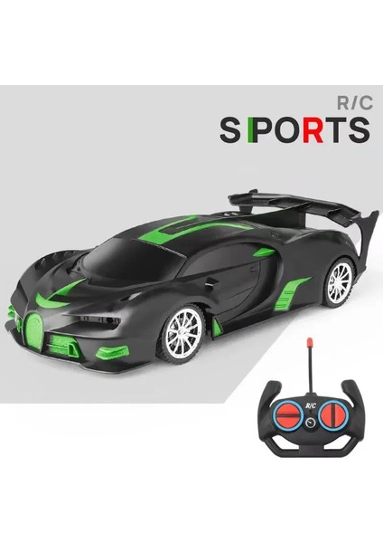 1:18 4 K Yüksek Hızlı Rc Araba Radyo Uzaktan Kumanda Spor Araba Modeli Drift LED Işık ile Elektrikli Oyuncak Erkekler Için (Yurt Dışından)