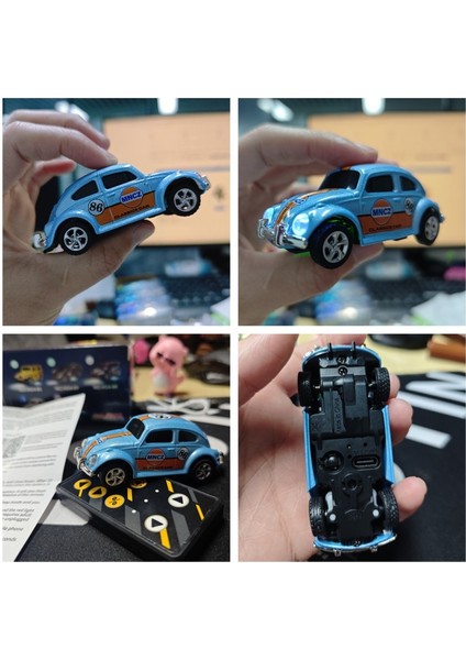 1;64 Masaüstü Drift Uzaktan Kumanda Küçük Uzaktan Kumanda Araba Oyuncak Kablosuz Mini Retro Simülasyon Beetle Alaşım Model Çocuk Oyuncak Araba (Yurt Dışından) modelleri