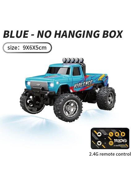 Metal Rc Araba 1:64 Uzaktan Kumanda Drift Araba Mini Yüksek Hızlı Off-Road Tırmanma Yarış Arabaları Çocuk Oyuncakları Çocuklar Için Özelleştirilmiş (Yurt Dışından)
