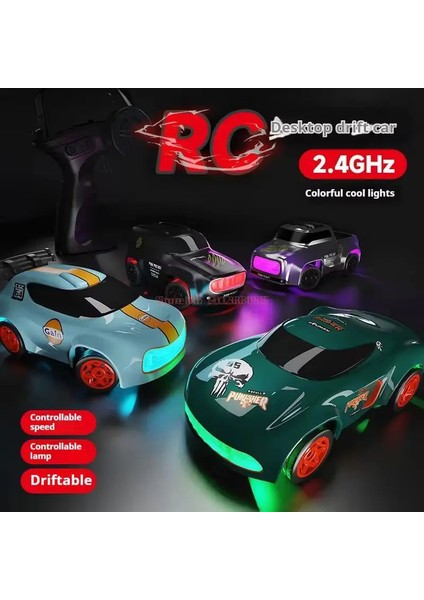 Yeni 1:64 Q197 Masaüstü Yüksek Hızlı Drift Araba Mini Uzaktan Kumanda Araba Rc Modeli Uzaktan Kumanda Araba Çocuk Oyuncak Hediye (Yurt Dışından)