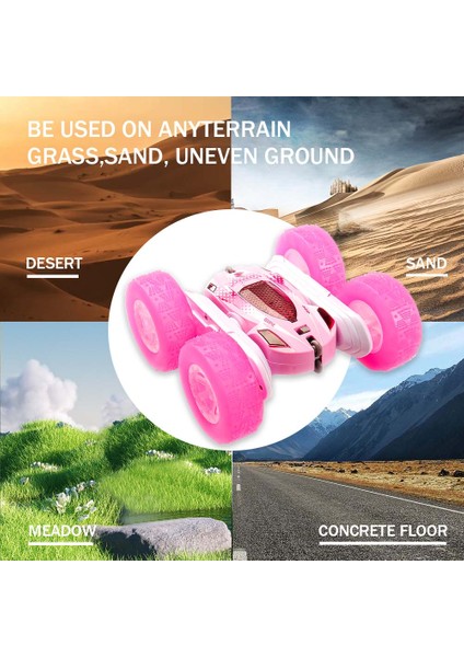 2.4g Rc Dublör Araba Çift Taraflı Çevirme Uzaktan Kumanda Araba 360 ° Rotasyon Off Road Rc Drift Çocuk Oyuncakları Arabalar Kızlar Için Hediye (Yurt Dışından) modelleri