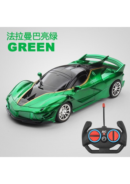 LED Işık Radyo ile 1:18 Rc Araba Oyuncak Uzaktan Kumanda Arabalar Spor Araba Yüksek Hızlı Sürüklenme Araba Erkek Oyuncaklar Çocuklar Için Hediye (Yurt Dışından)