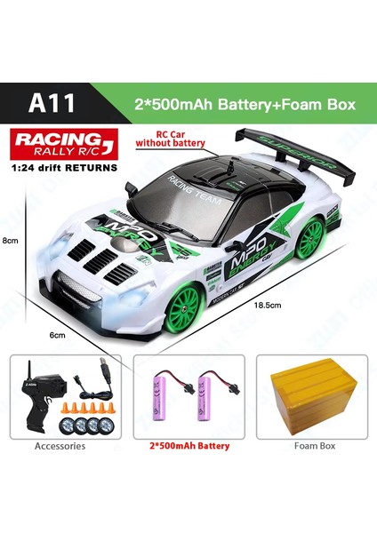 2.4g Rc Araba LED Işık ile 4WD Uzaktan Kumanda Drift Arabalar Profesyonel Yarış Oyuncakları Gtr Modeli AE86 Çocuklar Için Noel Hediyeleri (Yurt Dışından)