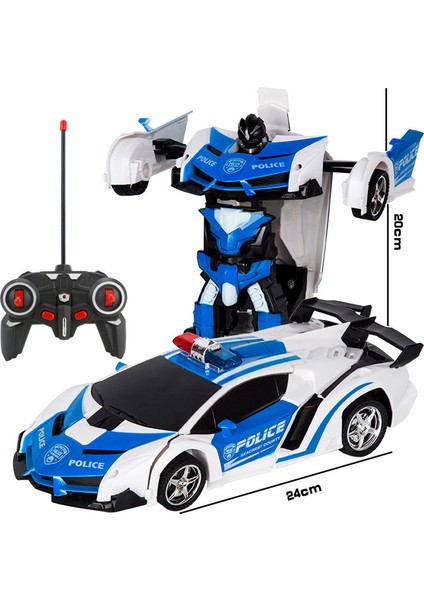 In 1 Elektrikli Rc Araba Dönüşümü Robotlar Çocuk Boys Oyuncaklar Açık Uzaktan Kumanda Spor Deformasyon Araba Robotlar Modeli Oyuncak (Yurt Dışından)