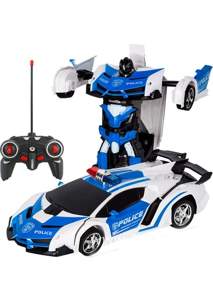 In 1 Elektrikli Rc Araba Dönüşümü Robotlar Çocuk Boys Oyuncaklar Açık Uzaktan Kumanda Spor Deformasyon Araba Robotlar Modeli Oyuncak (Yurt Dışından)