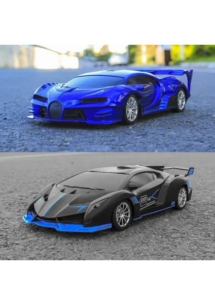 1:18 4 K Yüksek Hızlı Rc Araba Radyo Uzaktan Kumanda Spor Araba Modeli Drift LED Işık ile Elektrikli Oyuncak Erkekler Için (Yurt Dışından)