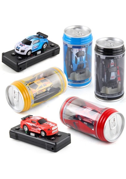 Coke Can Uzaktan Kumanda Araba Pil Kumandalı Uzaktan Kumanda Yarış Aracı LED Işıkları Mini Rc Araba Barikatlar ile Festivali Hediye (Yurt Dışından) modelleri
