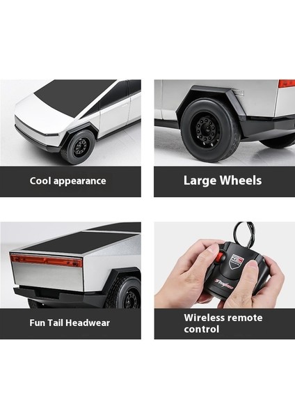 Tesseberry Pickup Uzaktan Kumanda Araba Oyuncak Büyük Sonbahar Dayanıklı Dört Yönlü Yarış Araba Çocuk Basit Operasyon Oyuncak Araba (Yurt Dışından) modelleri