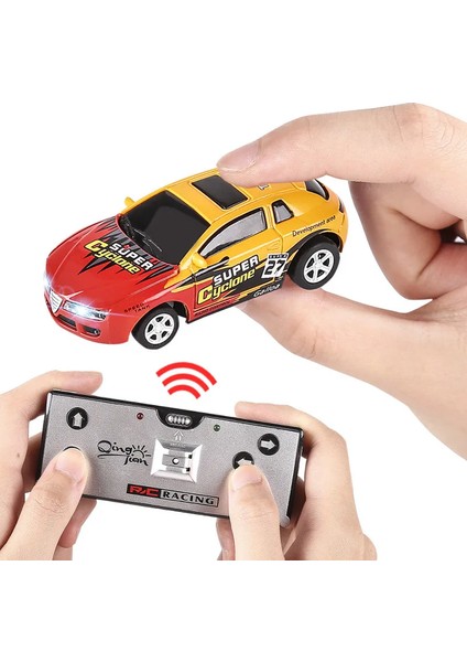 1:64 Uzaktan Kumanda Mini Rc Araba Pil Kumandalı Yarış Araba Pvc Kutular Paketi Makinesi Drift-Buggy Bluetooth Radyo Kontrollü Oyuncak Çocuk (Yurt Dışından)