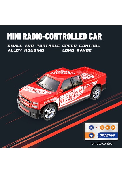 Rc Arabalar 2.4g 5-Channel 1/64 Alaşım Mini Uzaktan Kumanda Suv Drifts Elektrikli Off-Road Yarış Buggy Araç Oyuncaklar Çocuklar Için Hediyeler (Yurt Dışından)